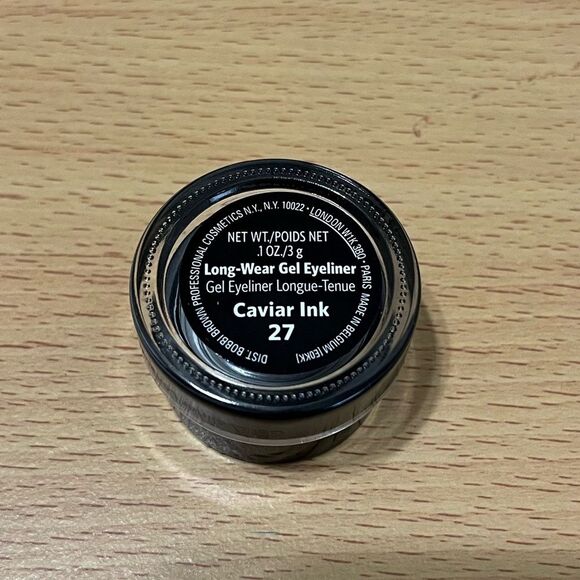 Bobbi Brown Long Wear Gel Eye Liner Caviar Ink Dark Brown Black NEW - Picture 4 of 6